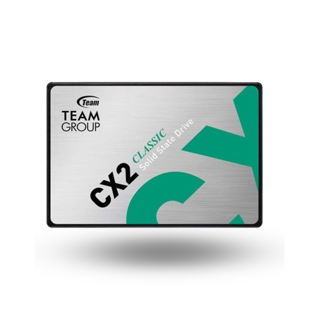 Team CX2 SSD SATA 256GB - T253X6256G0C101 - R 520MB/s & W 430MB/s