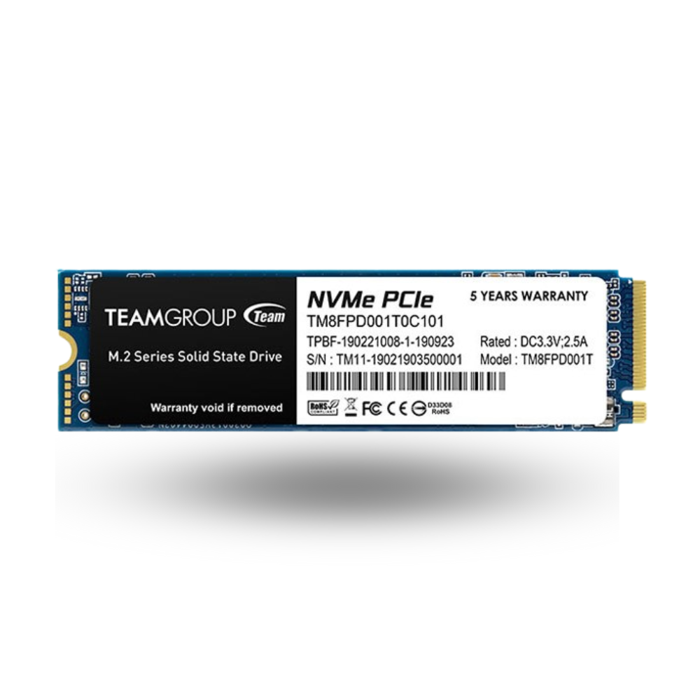 Team MP33 PRO 1TB M.2 PCIe 3.0 x4 - TM8FPD001T0C101 - R 3500MB/s & W 3000MB/s