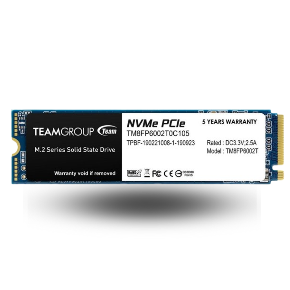 Team MP33 2TB M.2 PCIe 3.0 x4 - TM8FP6002T0C101 - R 1800MB/s & W 1500MB/s