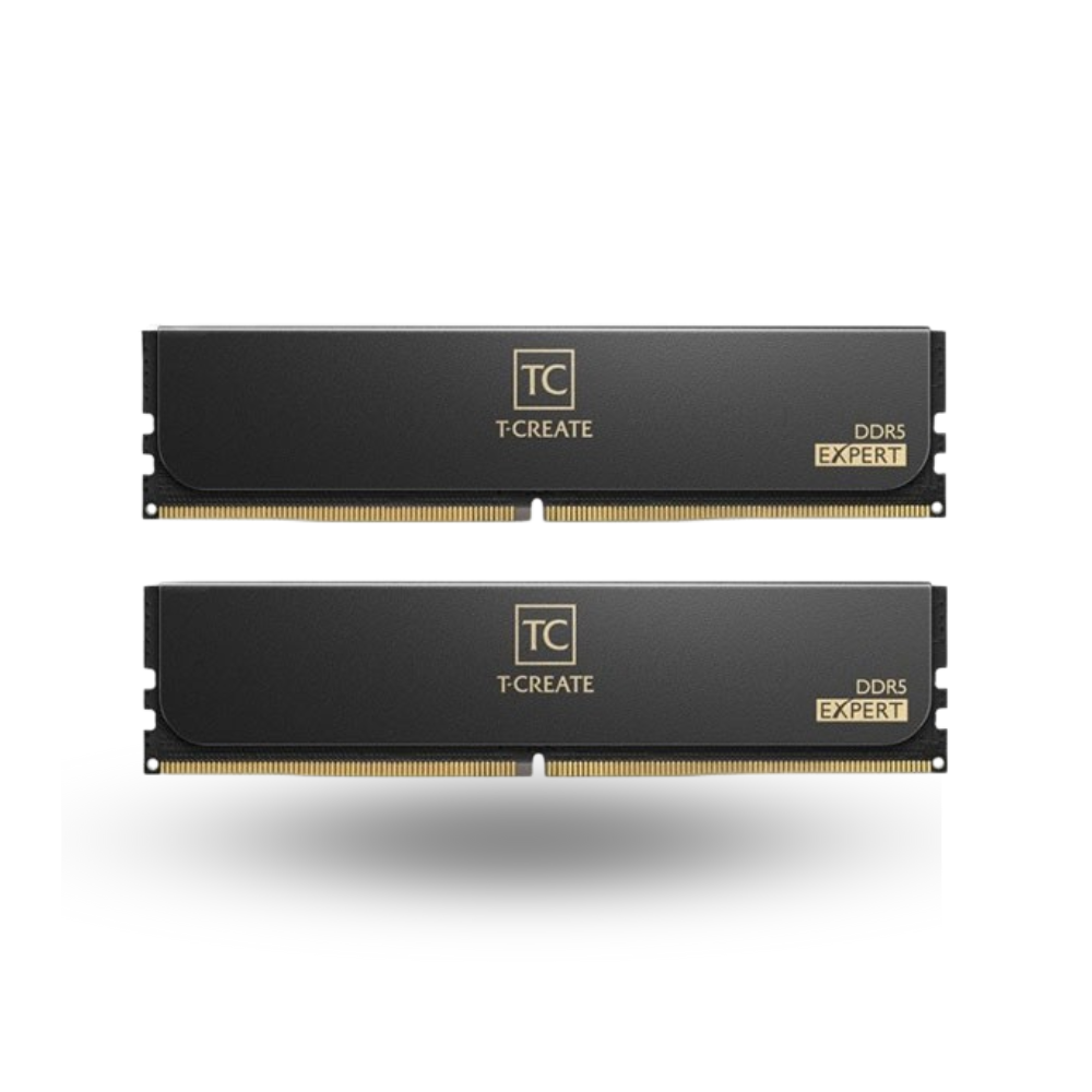 Team T-Create Expert Black DDR5 PC51200 6400MHz 32GB (2x16GB) 40-40-40-84 - CTCED532G6400HC40BDC01