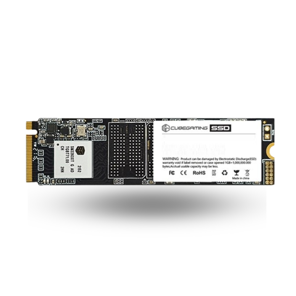 CUBE GAMING Phoenix SSD 1TB M.2 NVME PCIe Gen3x4 (Up to - R 3500MB/s W 3200MB/s)