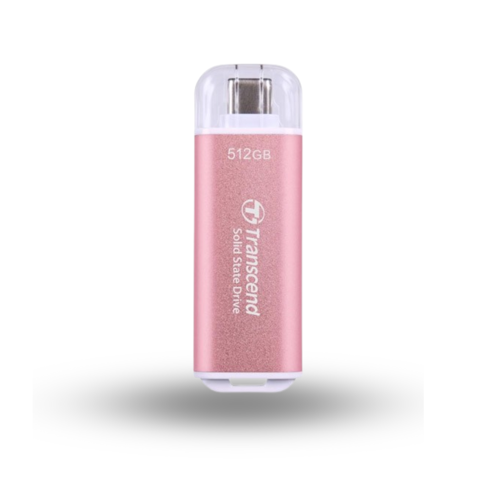 Transcend ESD300P 512GB Portable SSD USB 3.2 Type-C - Pink
