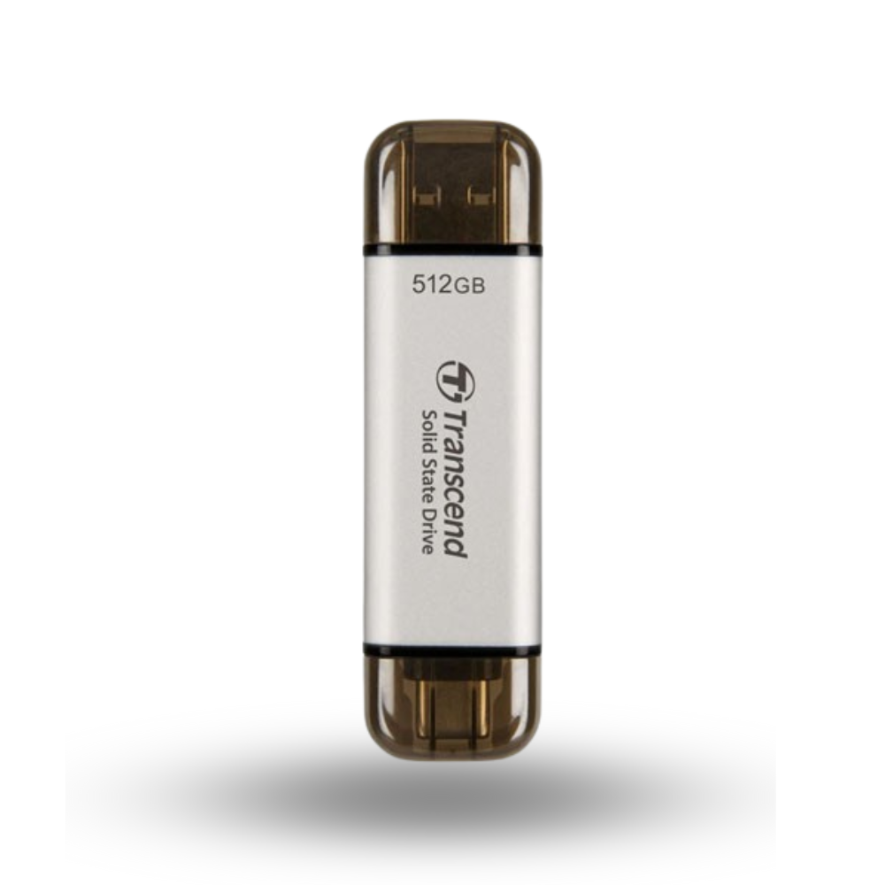 Transcend ESD310S 512GB Portable SSD USB 3.2 - Silver