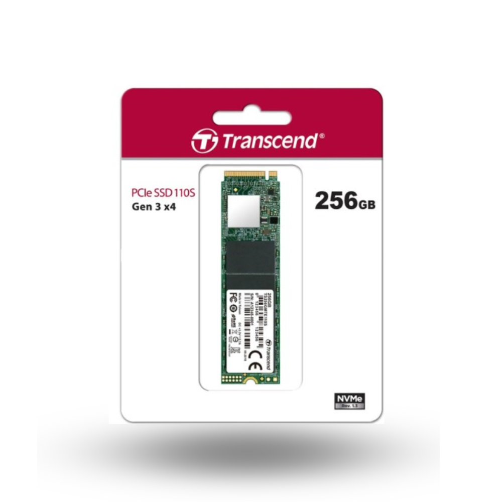 Transcend TS256GMTE110S NVMe PCIe Gen3 x4 M.2 256GB