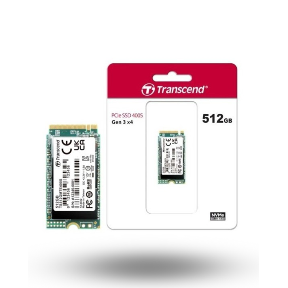 Transcend TS512GMTE400S NVMe PCIe Gen3 x4 M.2 2242 512GB