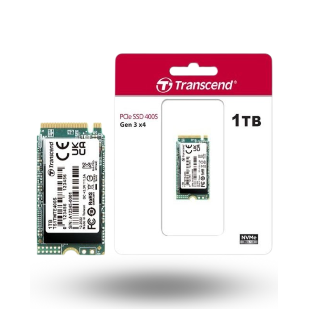 Transcend TS1TMTE400S NVMe PCIe Gen3 x4 M.2 2242 1TB
