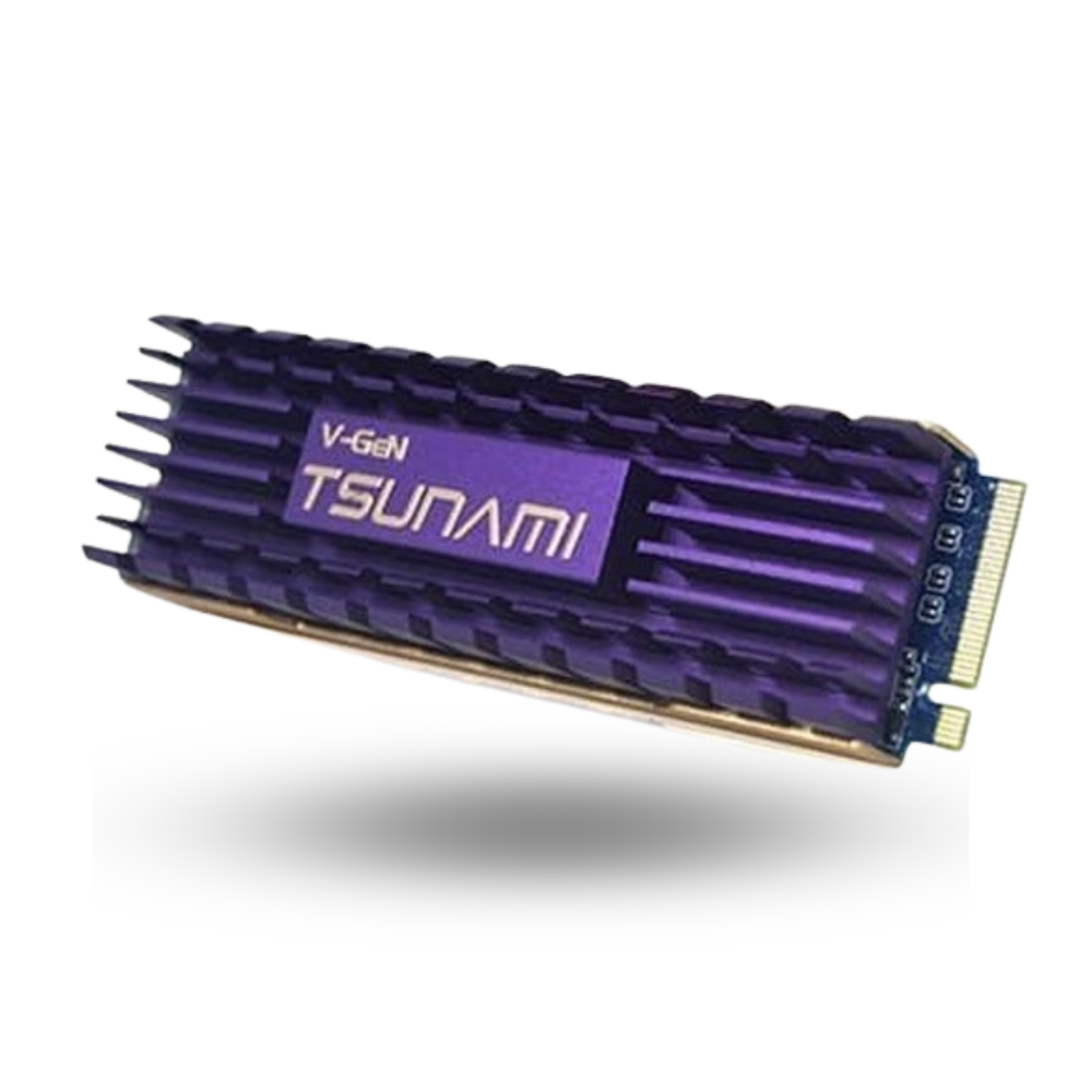 V-Gen SSD M.2 NVMe PCIe Gen4 x4 1TB - Tsunami Series with Heatsink