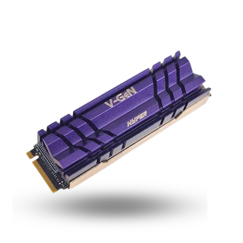 V-Gen SSD M.2 NVMe PCIe Gen3 x4 512GB - Hyper PRO Series With Heatsink