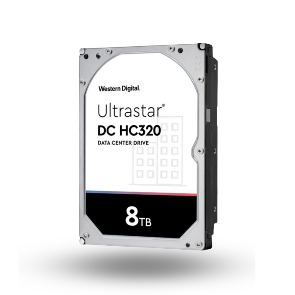 WD Ultrastar DC HC320 8TB SATA 7200RPM 256MB SE - Garansi 5 Tahun