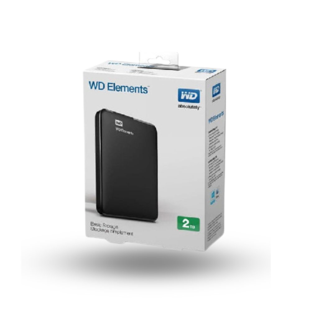 WD Elements Portable 2TB USB 3.2