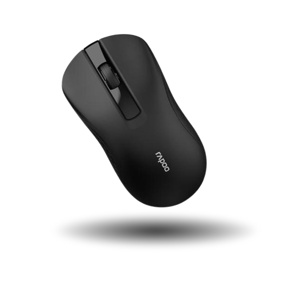 Rapoo B20 Silent Wireless Optical Mouse - Black