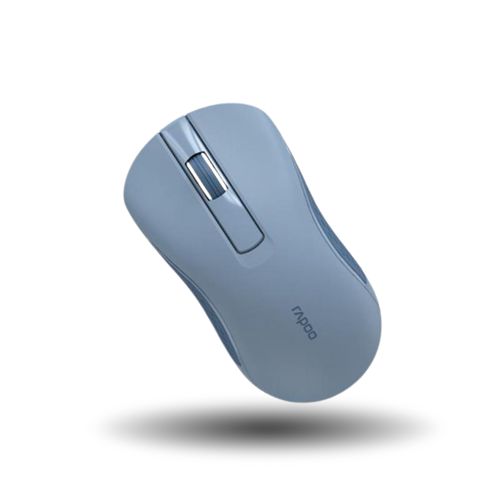 Rapoo B20 Silent Wireless Optical Mouse - Blue