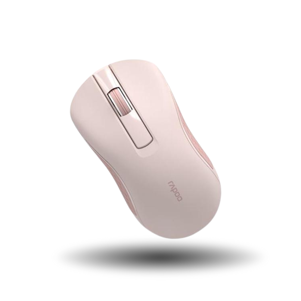 Rapoo B20 Silent Wireless Optical Mouse - Pink