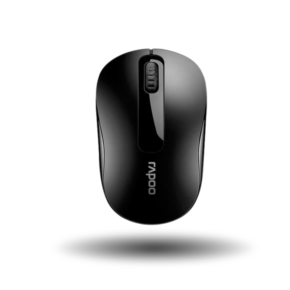 Rapoo Wireless Optical Mouse - Black - M10Plus