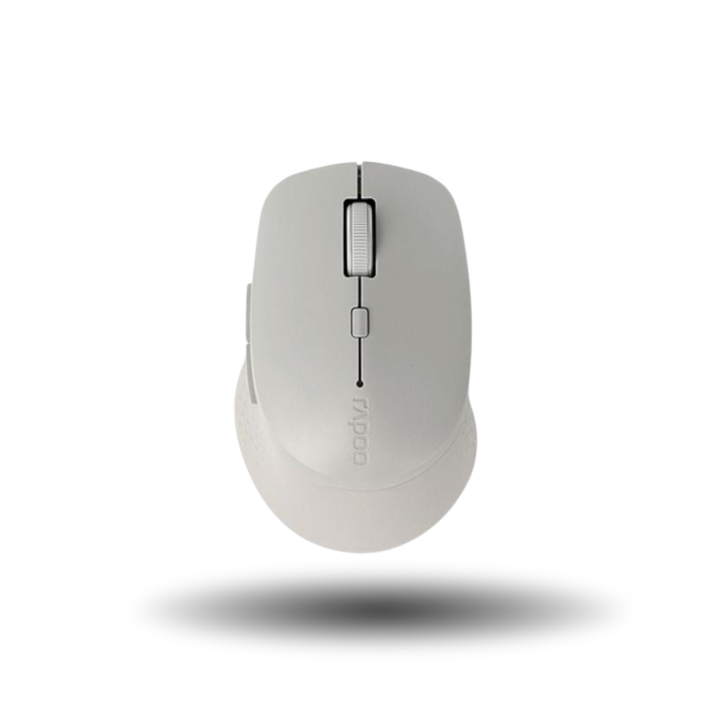 Rapoo M300 Multi-mode Wireless Silent Optical Mouse - Light Grey