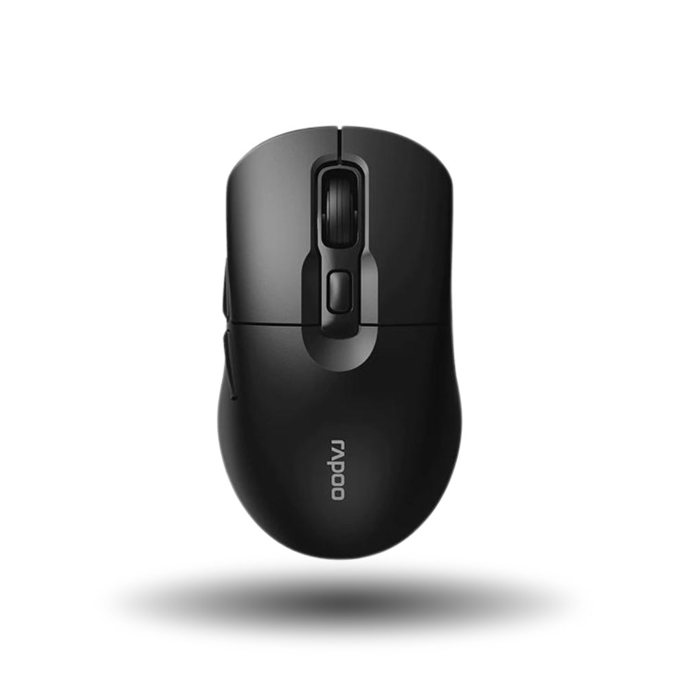 Rapoo M308 Ambidextrous Multi-mode Wireless Mouse - Black