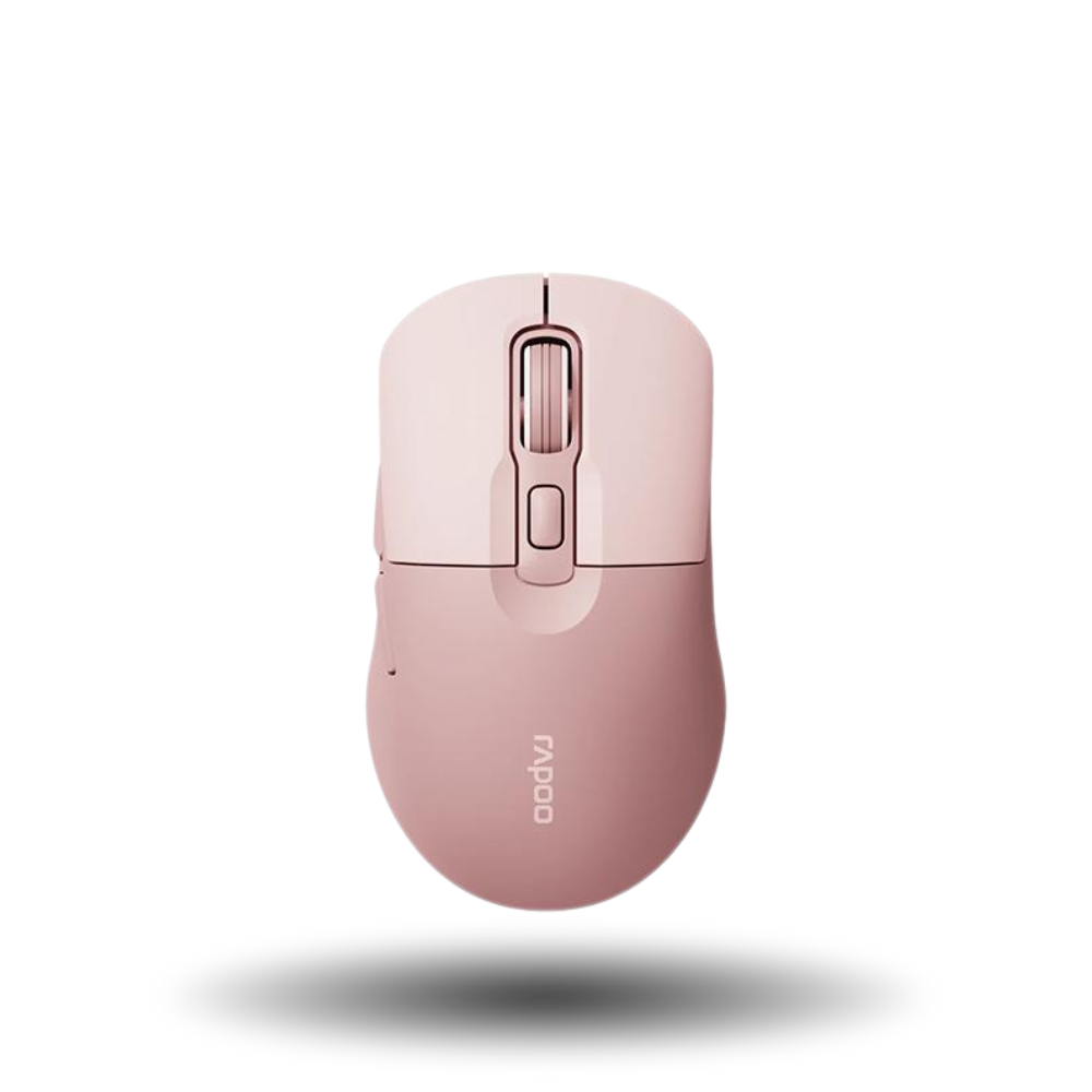 Rapoo M308 Ambidextrous Multi-mode Wireless Mouse - Pink