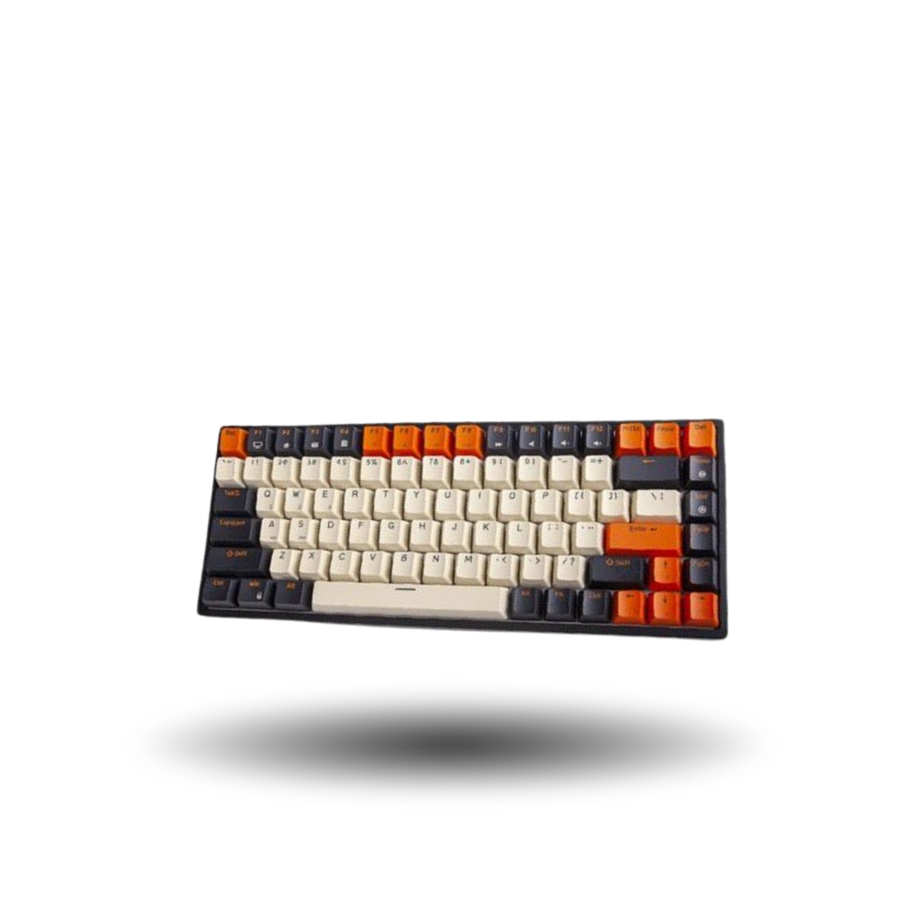 Paradox Ghost ZX 84 PBT Carbon 75% Mechanical Gaming Keyboard (Gateron Black Switch)