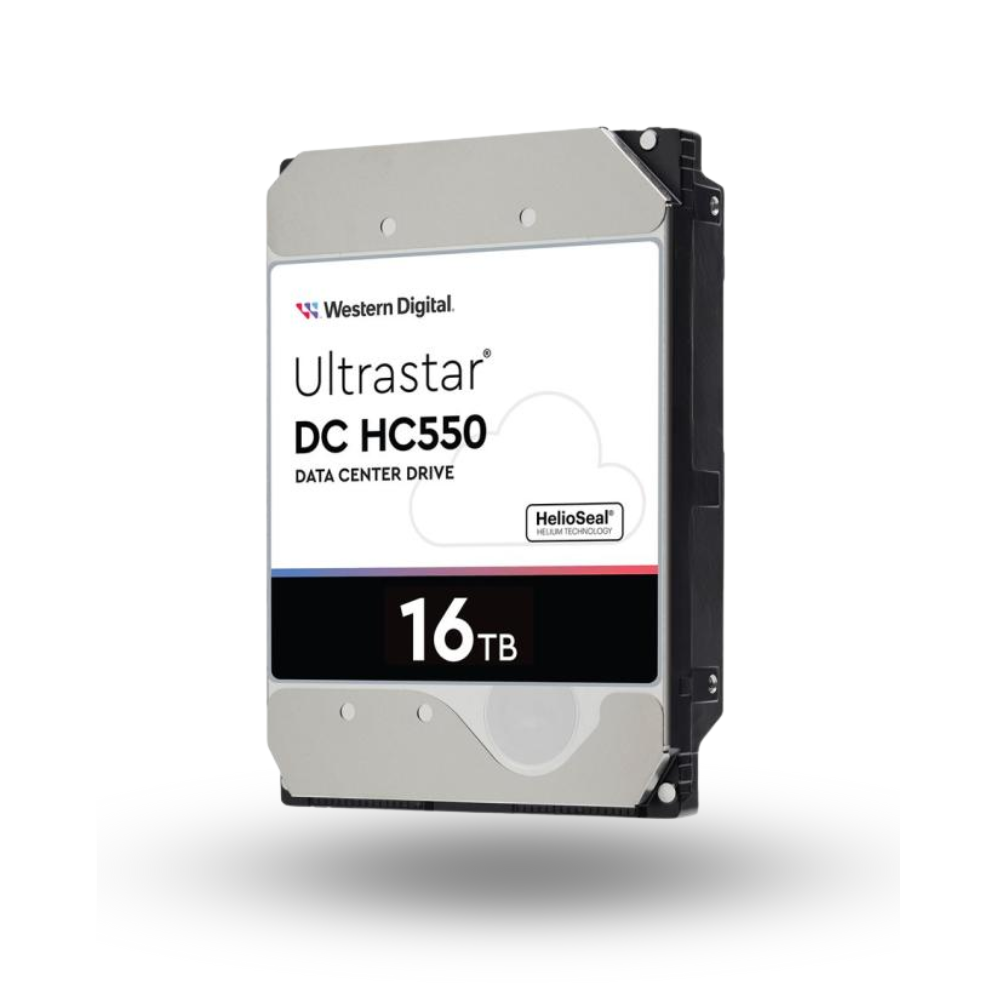 WD Ultrastar DC HC550 16TB SATA 7200RPM 512MB SE - Garansi 5 Tahun
