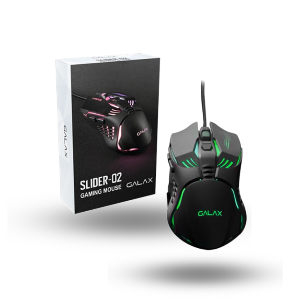 GALAX SLIDER-02 Wired Gaming Mouse - Lighting Effect - 3200DPI