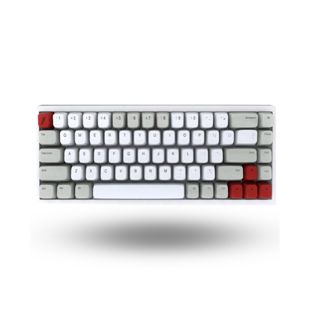 1STPLAYER THE ONE-LANG MK680 PHANTOM WHITE - Wireless Mechanical Keyboard 68Keys (Gateron PRO Yellow Switch)