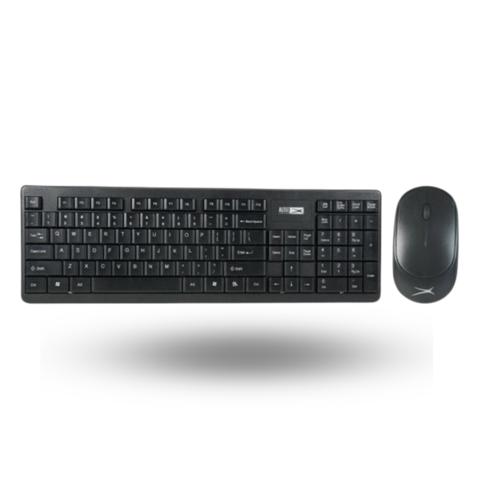 Altec Lansing ALBC-6314 Wireless Combo Keyboard & Mouse - Black