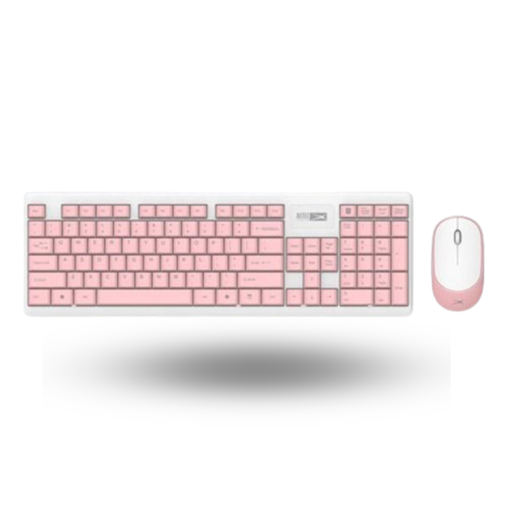 Altec Lansing ALBC-6314 Wireless Combo Keyboard & Mouse - Pink