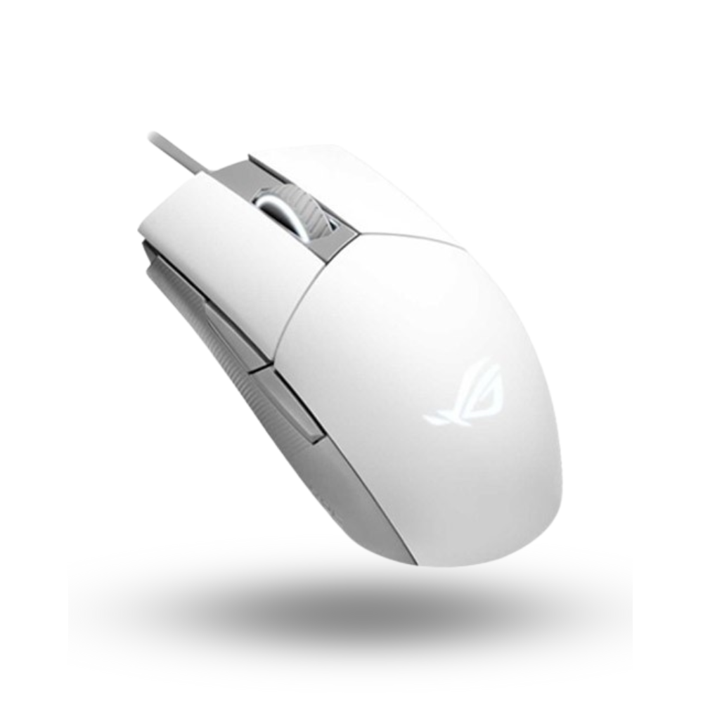 Asus ROG Strix Impact II Moonlight White - Ambidextrous Ergonomic Gaming Mouse