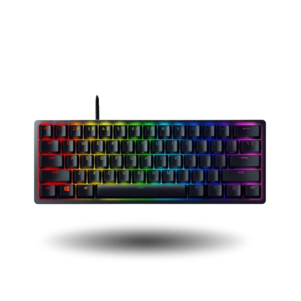 Razer Huntsman Mini - 60% Optical Gaming Keyboard - Black (Linear Red Switch)