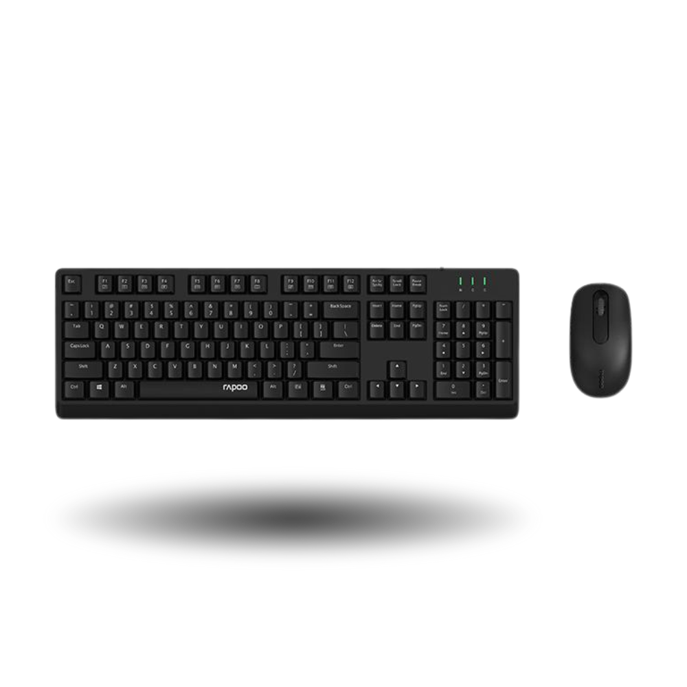 Rapoo NX1500 Wired Desktop Set Keyboard + Mouse