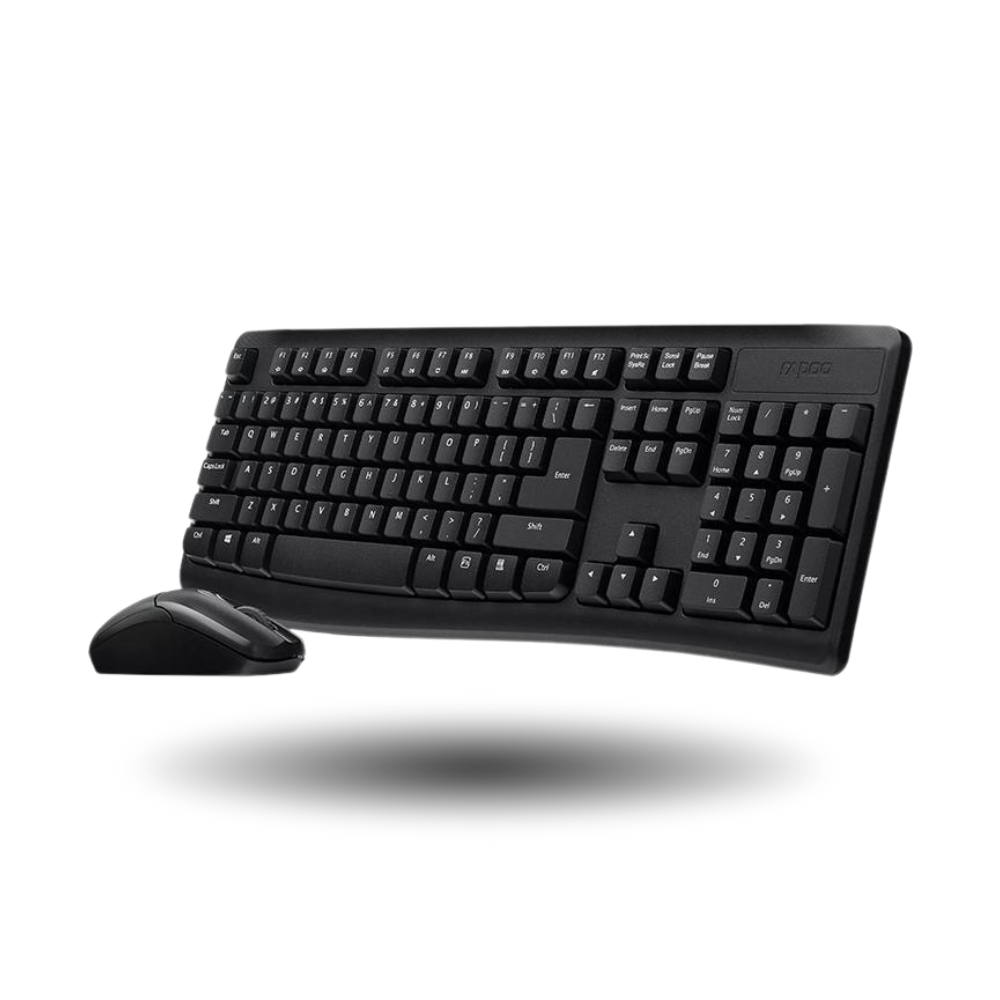 Rapoo X1800 Pro Wireless Desktop Set Keyboard + Mouse