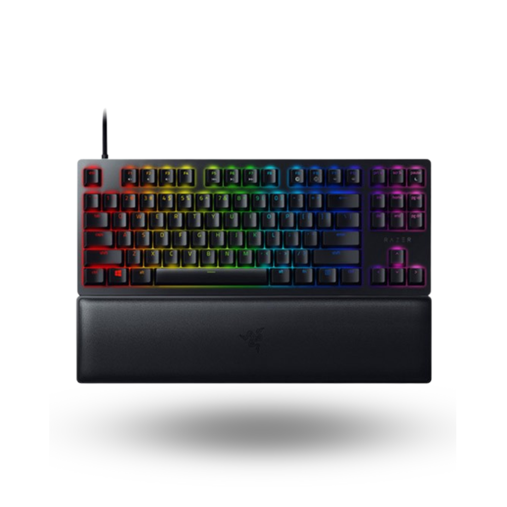 Razer Huntsman V2 Tenkeyless - Optical Gaming Keyboard (Linear Optical Red Switch)