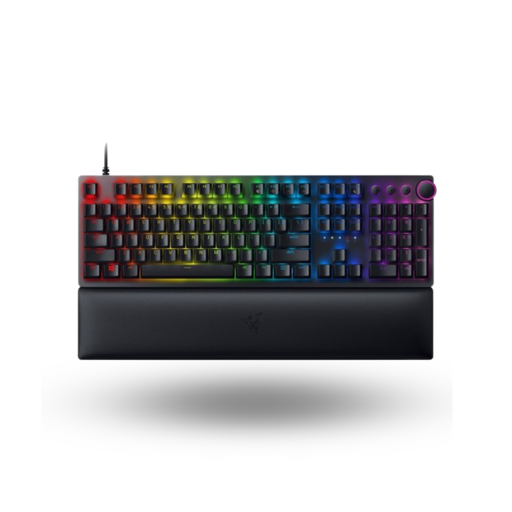 Razer Huntsman V2 - Optical Gaming Keyboard (Clicky Optical Purple Switch)
