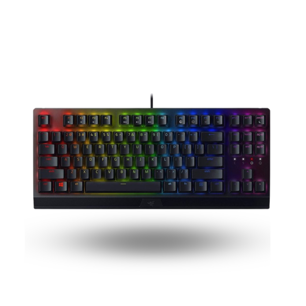 Razer BlackWidow V3 Tenkeyless - Mechanical Gaming Keyboard (Green Switch)