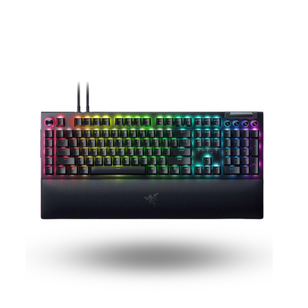 Razer Blackwidow V4 Pro - Mechanical Gaming Keyboard (Green Switch)