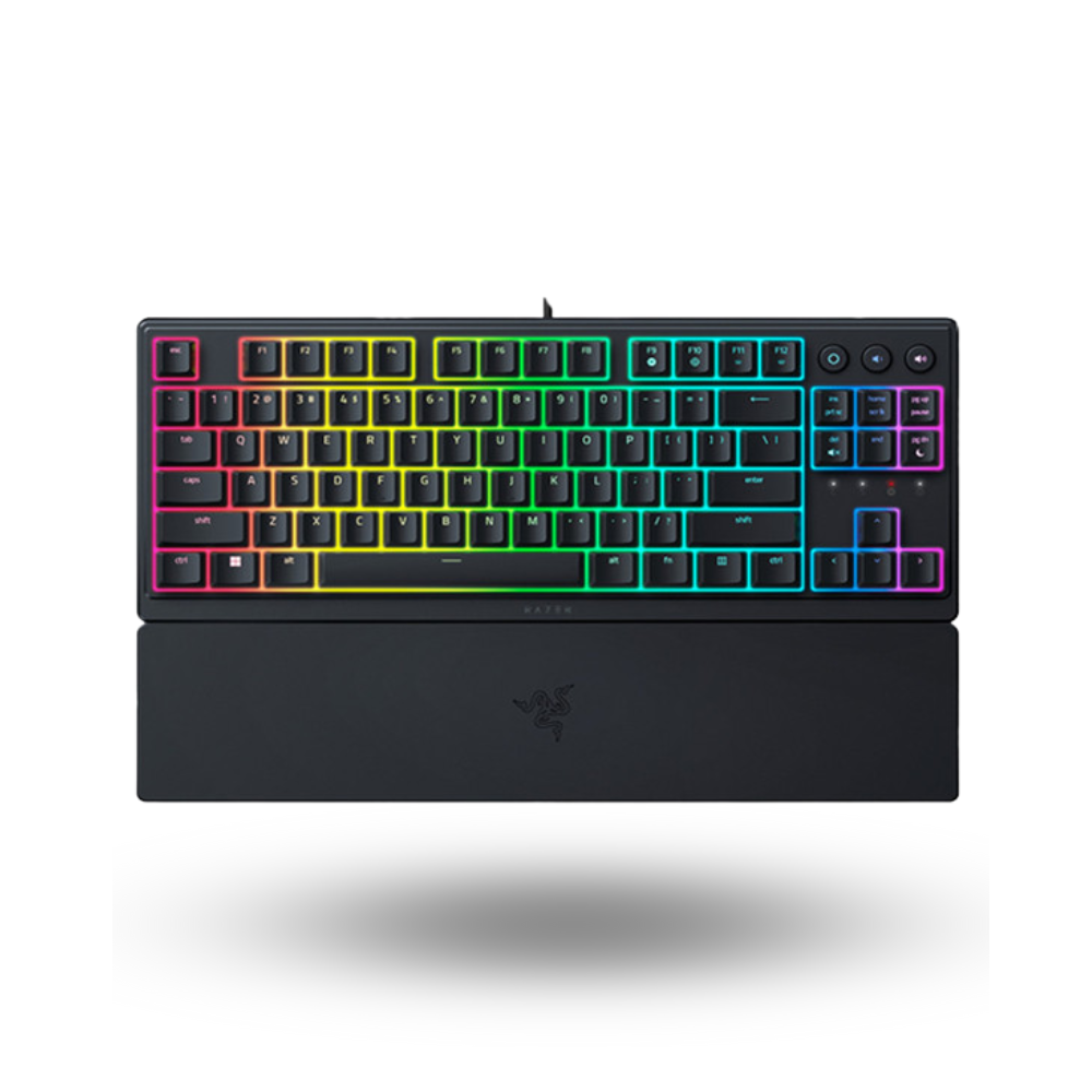 Razer Ornata V3 Tenkeyless - Low-profile Mecha-membrane RGB Keyboard