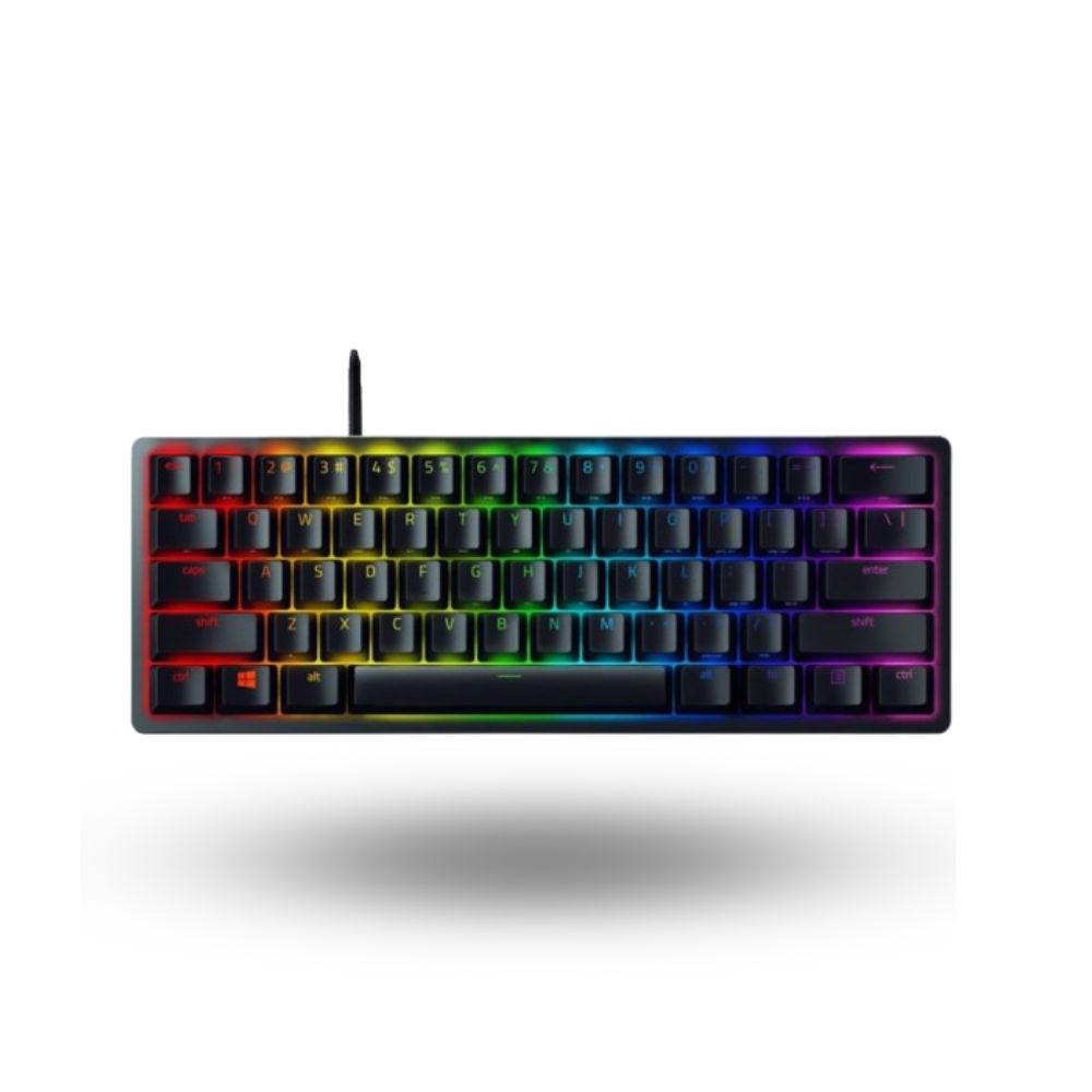Razer Huntsman Mini - 60% Optical Gaming Keyboard - Black (Linear Red Switch)