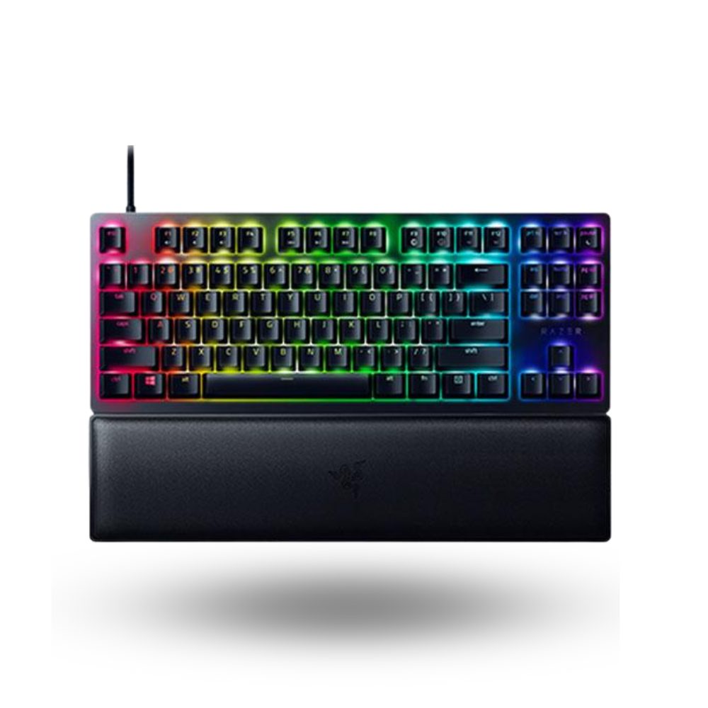 Razer Huntsman V2 Tenkeyless - Optical Gaming Keyboard (Clicky Optical Purple Switch)