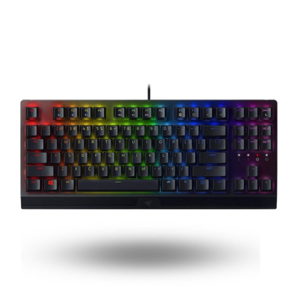 Razer BlackWidow V3 Tenkeyless - Mechanical Gaming Keyboard (Green Switch)