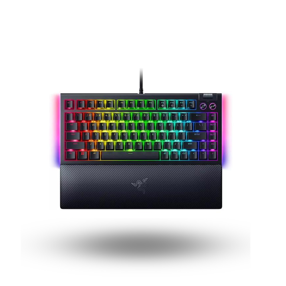 Razer BlackWidow V4 75% - Compact Mechanical Gaming Keyboard - Black
