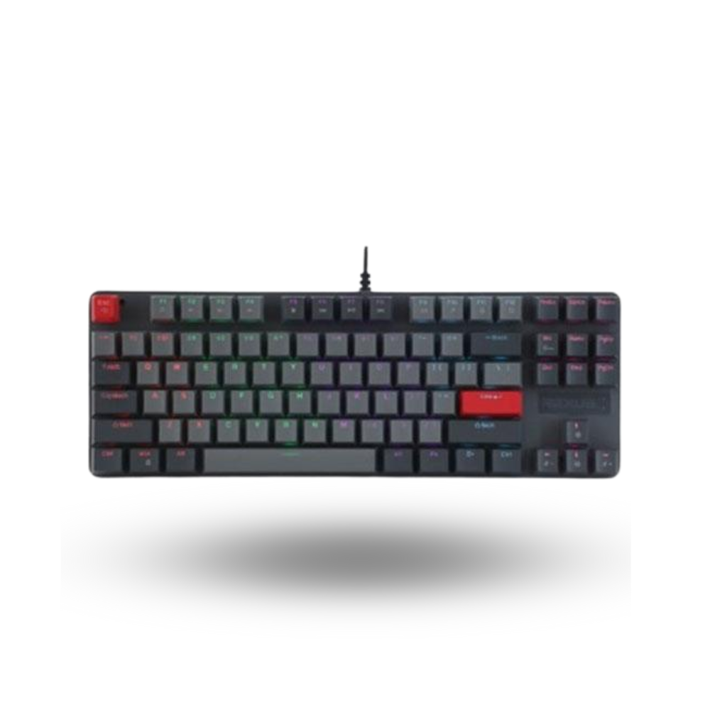 Rexus Keyboard Gaming Rexus Mechanical Heroic KX4 Grey (Blue/Red/Brown Switch)