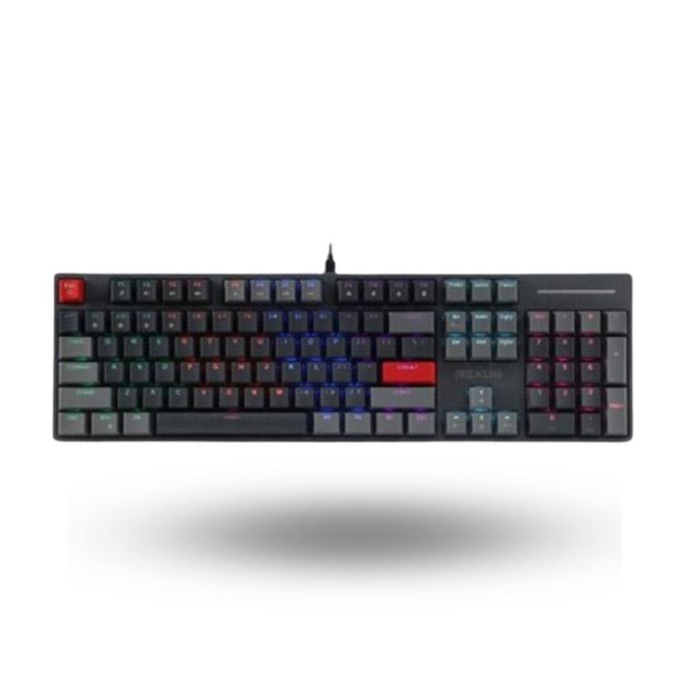Rexus Keyboard Gaming Rexus Mechanical Heroic KX5 Black Grey (Blue/Red/Brown Switch)