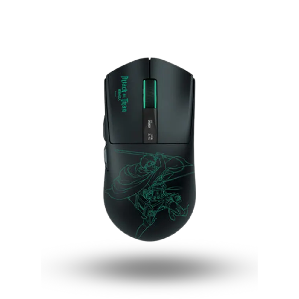 Rexus Sable RX-140 x Attack on Titan Levi Edition Gaming Mouse Wireless - Black