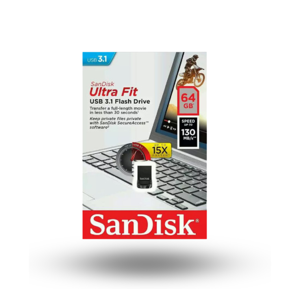 Sandisk Cruzer Ultra Fit CZ430 64GB USB 3.1