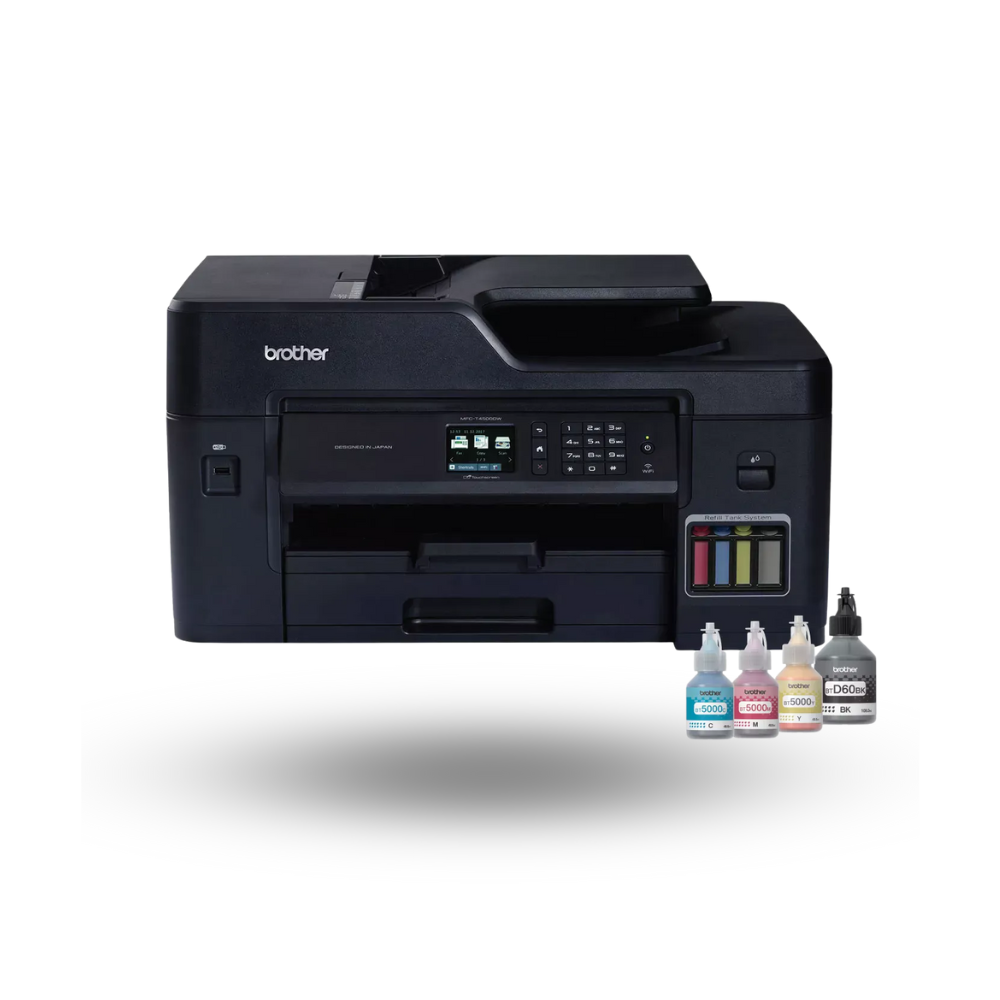Brother MFC-T4500DW A3 Wireless Inktank-Multifunction Print,Scan,Copy,Fax With Automatic Duplex
