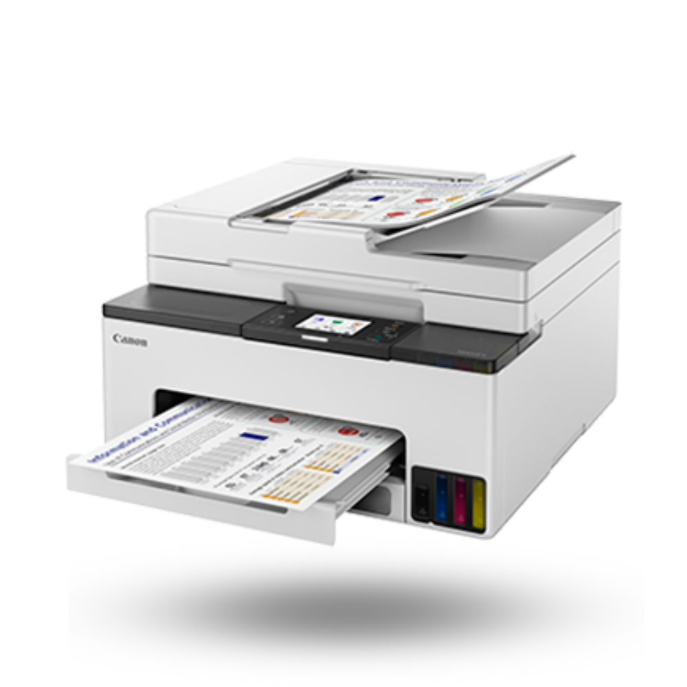 Canon Maxify GX2070 Wireless MegaTank Inkjet Printer (Print, Scan, Copy, Fax)