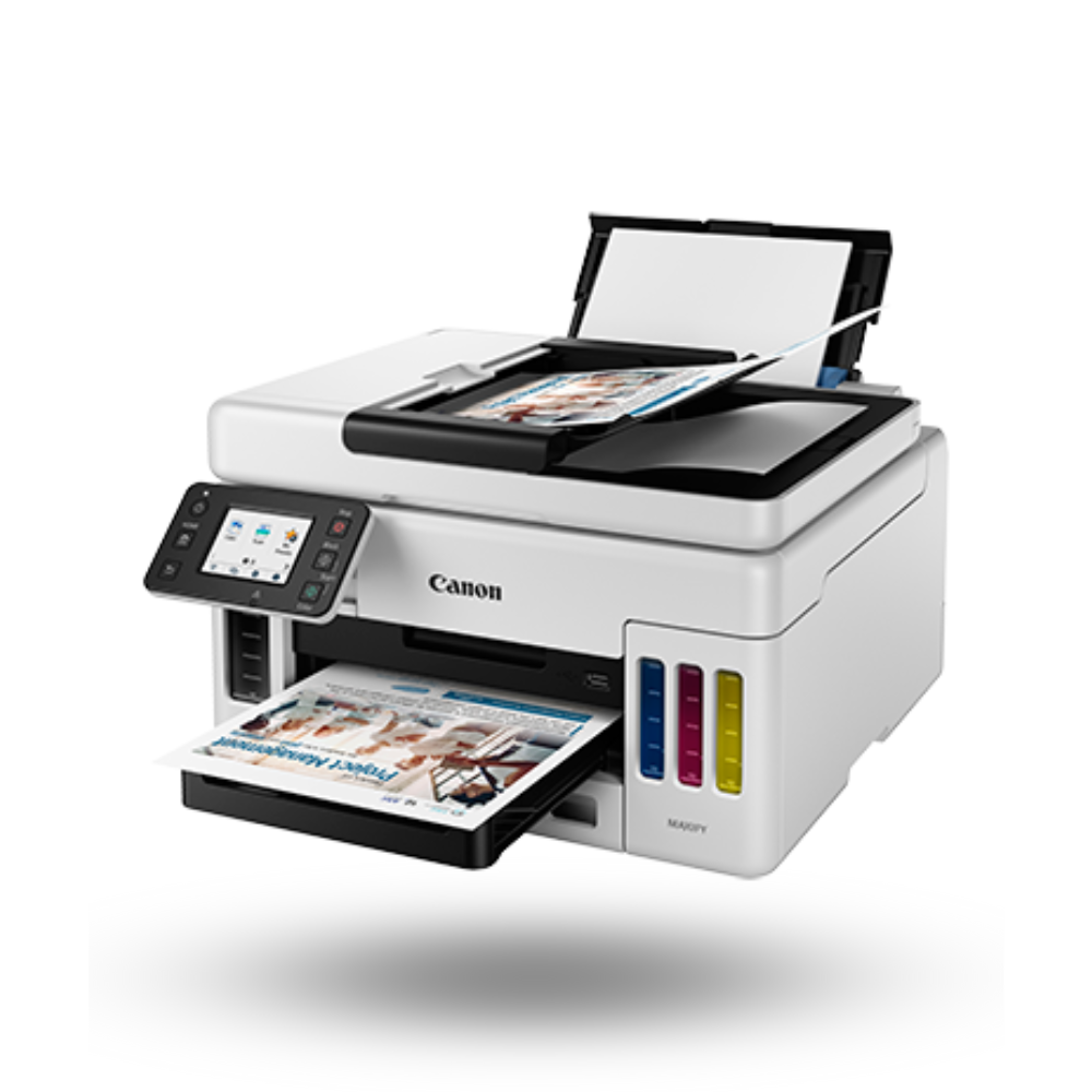 Canon Maxify GX6070 Wireless MegaTank Business Inkjet Printer (Print, Scan, Copy)