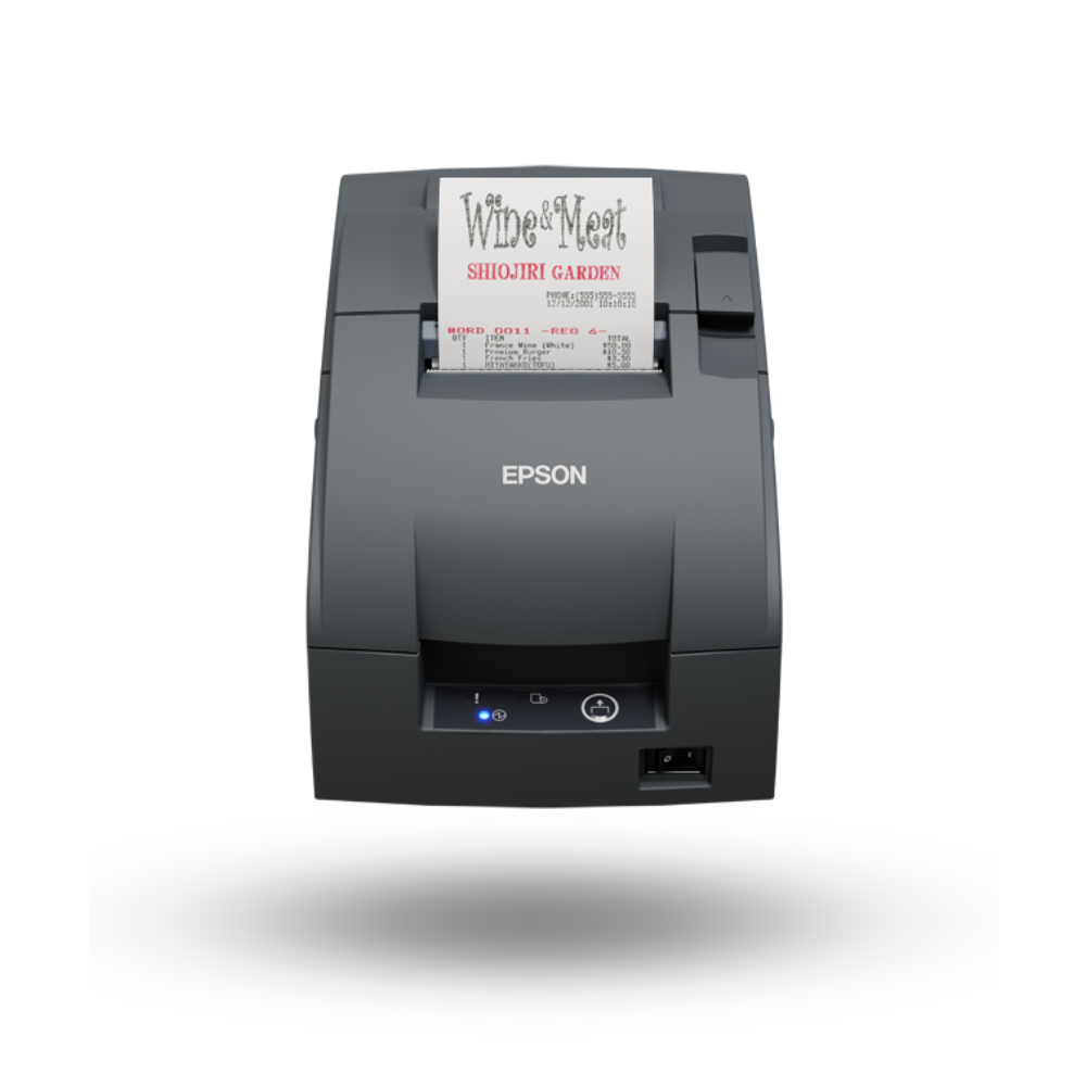 Epson TM-U220IID (LAN Port) Impact Dot Matrix Receipt Printer (Manual Cutter)