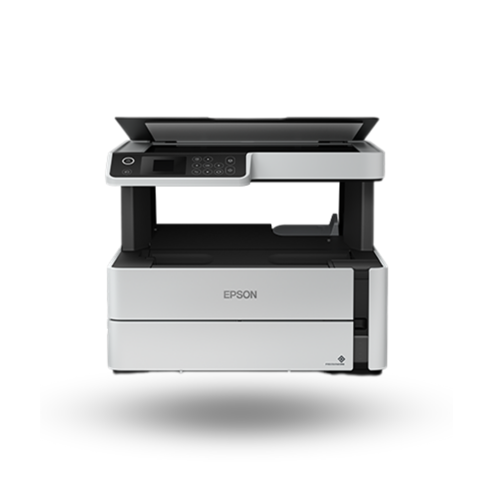 Epson M2140 (Tabung Tinta Infus Resmi Epson) Monochrome - Print, Scan, Copy