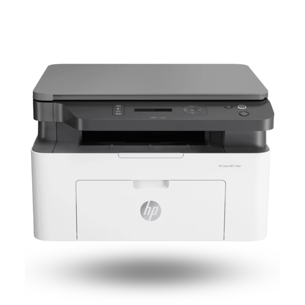 HP Laser MFP 136w Monochrome Laser Printer (Print, Copy, Scan)